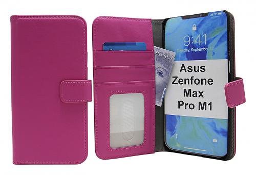 CoverinSkimblocker Magnet Wallet Asus Zenfone Max Pro M1 (ZB602KL)