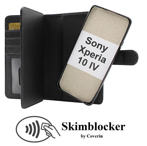 CoverinSkimblocker XL Magnet Wallet Sony Xperia 10 IV 5G (XQ-CC54)