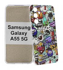 billigamobilskydd.seDesign Case TPU Samsung Galaxy A55 5G (SM-A556B)