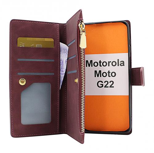 billigamobilskydd.seXL Standcase Luxury Wallet Motorola Moto G22