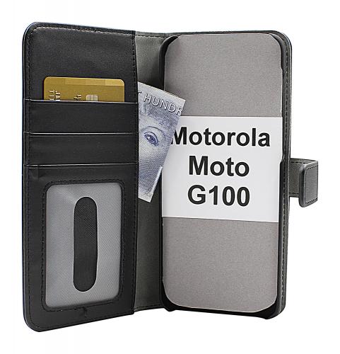 CoverinSkimblocker Magnet Wallet Motorola Moto G100