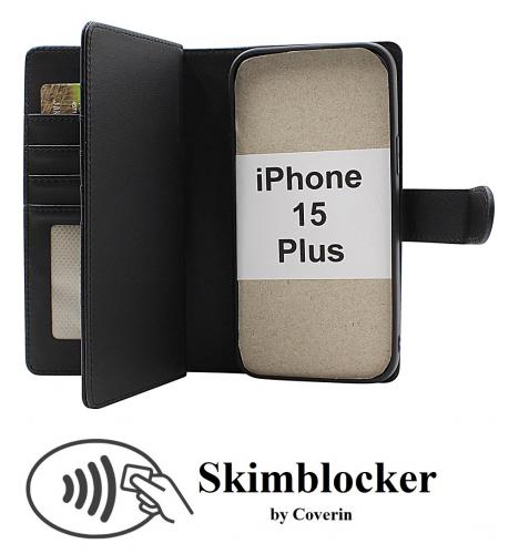 CoverinSkimblocker iPhone 15 Plus XL Magnet Phone Wallet