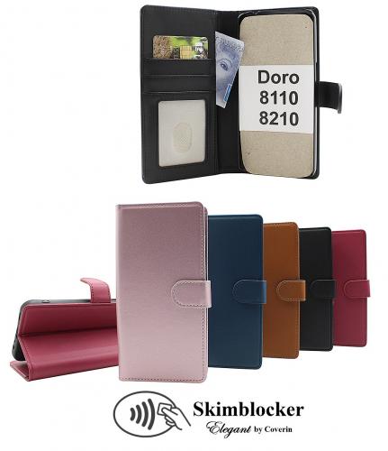 CoverinSkimblocker Doro 8110 / 8210 Phone Wallet