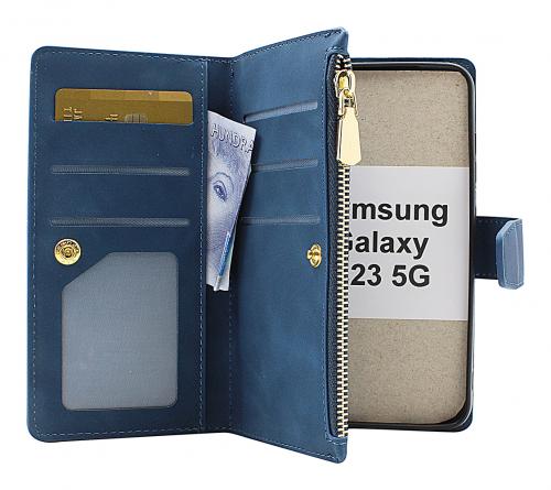 billigamobilskydd.seXL Standcase Luxury Wallet Samsung Galaxy S23 5G