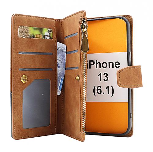 billigamobilskydd.seXL Standcase Luxury Wallet iPhone 13 (6.1)