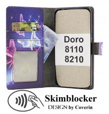 CoverinSkimblocker Doro 8110 / 8210 Phone Wallet Design