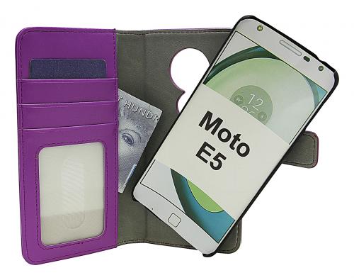 CoverinSkimblocker Magnet Wallet Motorola Moto E5 / Moto E (5th gen)