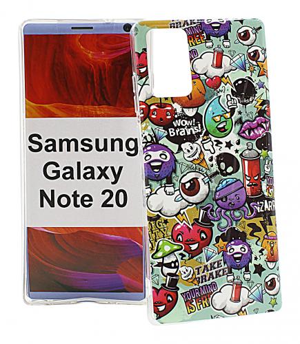 billigamobilskydd.seDesign Case TPU Samsung Galaxy Note 20 5G (N981B/DS)