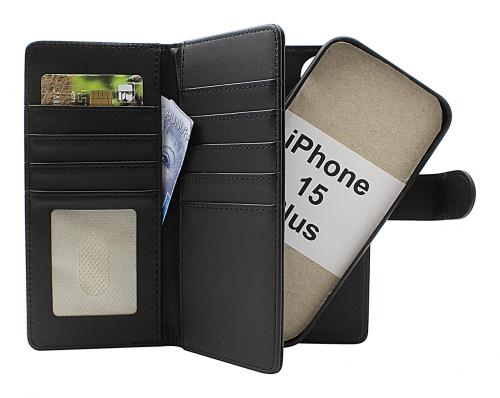 CoverinSkimblocker iPhone 15 Plus XL Magnet Phone Wallet