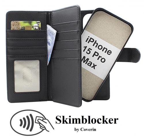 CoverinSkimblocker iPhone 15 Pro Max XL Magnet Phone Wallet