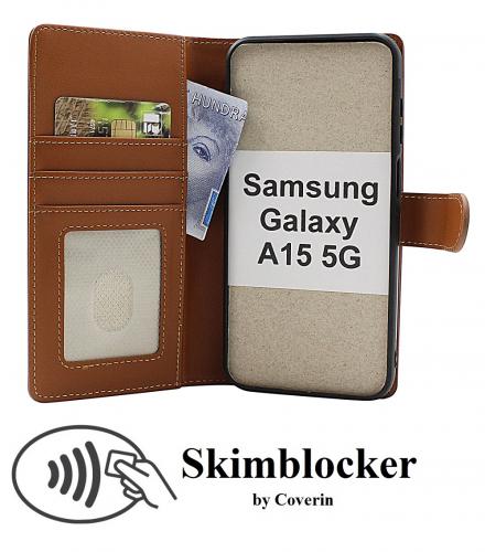 CoverinSkimblocker Magnet Wallet Samsung Galaxy A15 5G