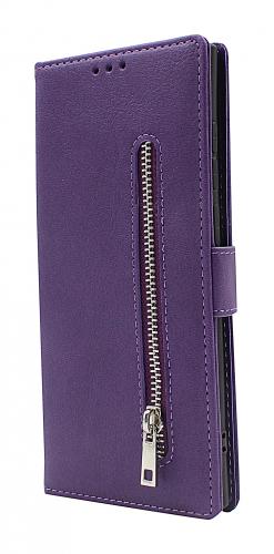 billigamobilskydd.seZipper Standcase Wallet Samsung Galaxy S22 Ultra 5G