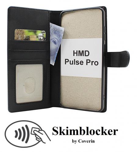 CoverinSkimblocker HMD Pulse Pro / Pulse Plus Magnet Phone Wallet