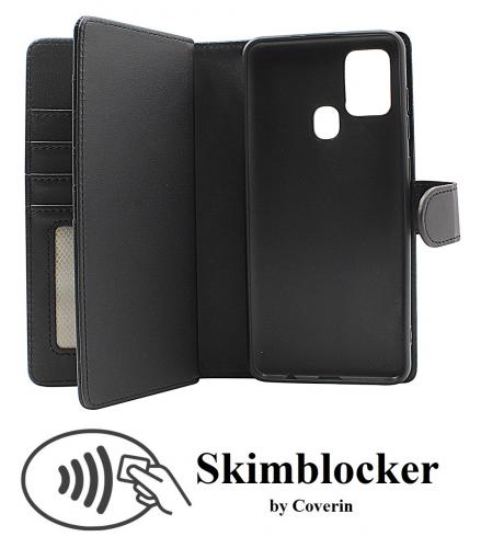 CoverinSkimblocker Samsung Galaxy A21s XL Phone Wallet