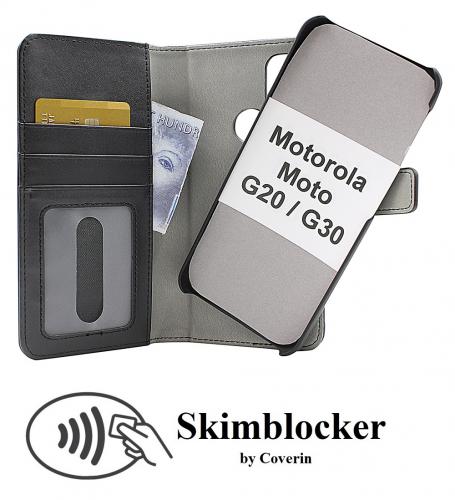 CoverinSkimblocker Magnet Wallet Motorola Moto G20 / Moto G30