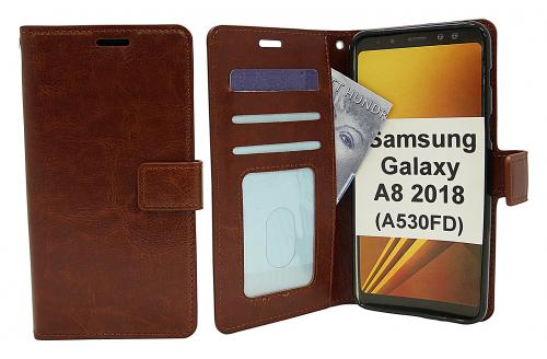 billigamobilskydd.seCrazy Horse Wallet Samsung Galaxy A8 2018 (A530FD)