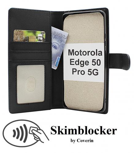 CoverinSkimblocker Motorola Edge 50 Pro 5G Magnet Phone Wallet