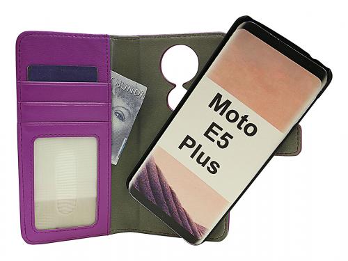 CoverinSkimblocker Magnet Wallet Motorola Moto E5 Plus