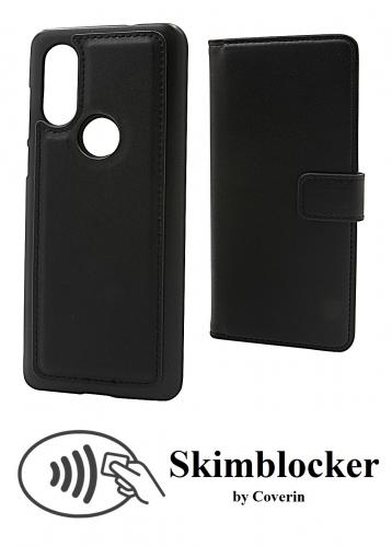 CoverinSkimblocker Magnet Wallet Motorola One Vision