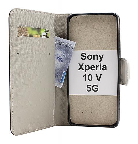 billigamobilskydd.seDesign Wallet Sony Xperia 10 V 5G