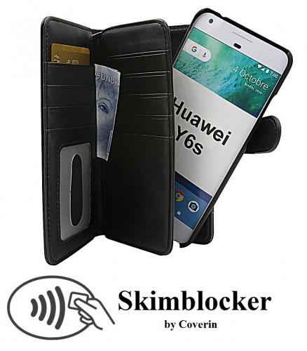 CoverinSkimblocker XL Magnet Wallet Huawei Y6s