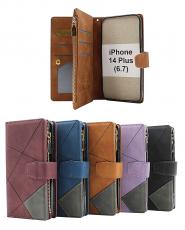 billigamobilskydd.seXL Standcase Luxury Wallet iPhone 14 Plus (6.7)