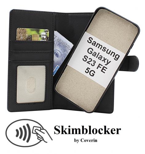 CoverinSkimblocker Samsung Galaxy S23 FE 5G Magnet Phone Wallet