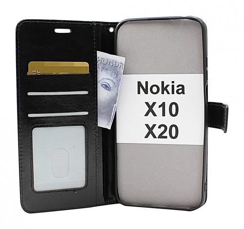 billigamobilskydd.seCrazy Horse Wallet Nokia X10 / Nokia X20