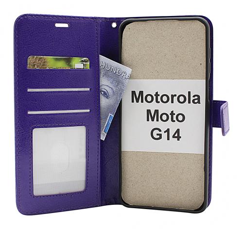 billigamobilskydd.seCrazy Horse Wallet Motorola Moto G14