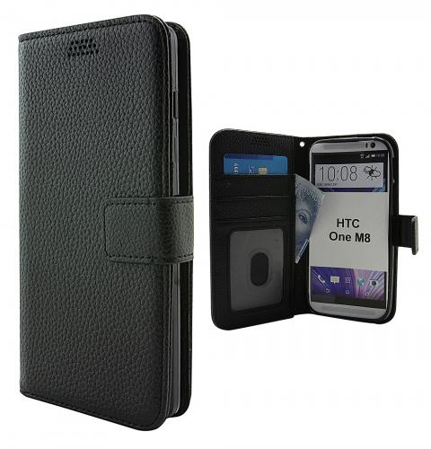 billigamobilskydd.seNew Standcase Wallet HTC One (M8)