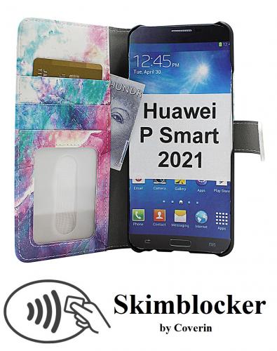 CoverinSkimblocker Magnet Designwallet Huawei P Smart 2021