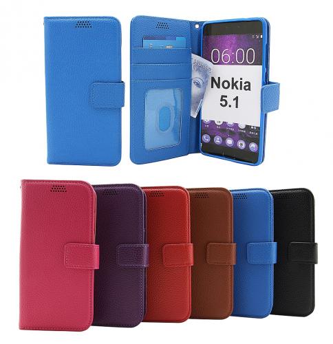 billigamobilskydd.seNew Standcase Wallet Nokia 5.1