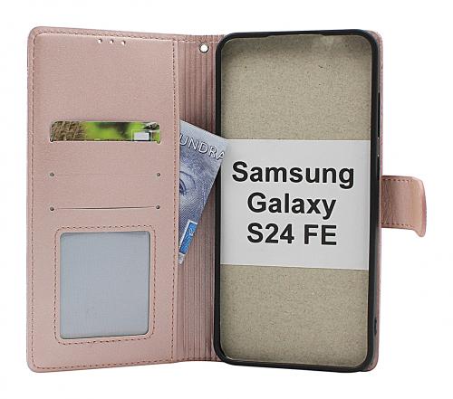 billigamobilskydd.seFlower Samsung Galaxy S24 FE Phone Wallet