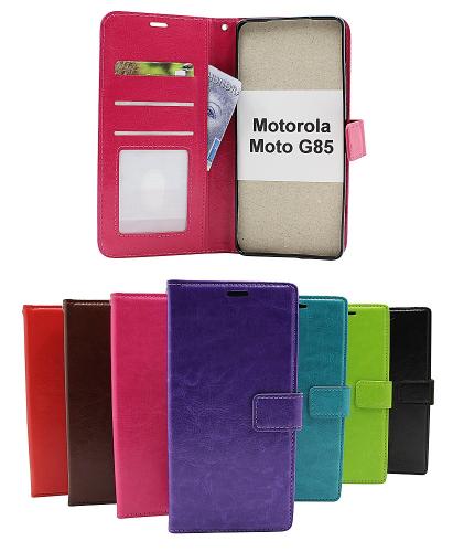 billigamobilskydd.seCrazy Horse Motorola Moto G85 Phone Wallet