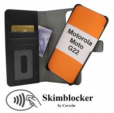 CoverInSkimblocker Magnet Wallet Motorola Moto G22