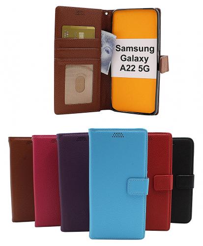 billigamobilskydd.seNew Standcase Wallet Samsung Galaxy A22 5G (SM-A226B)