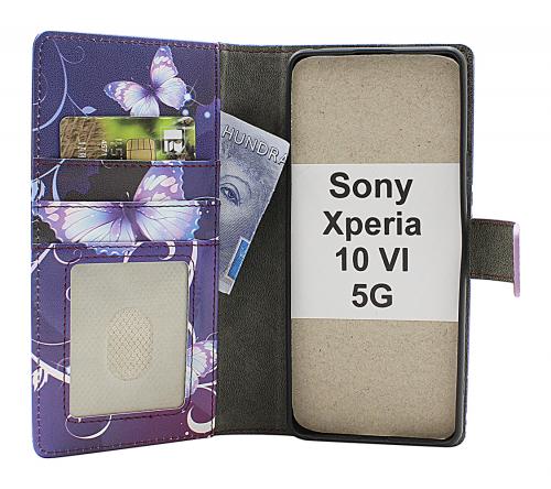 CoverinSkimblocker Sony Xperia 10 VI 5G Phone Wallet Design