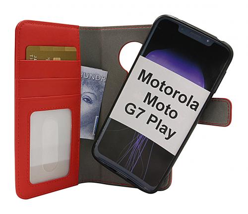 CoverinSkimblocker Magnet Wallet Motorola Moto G7 Play