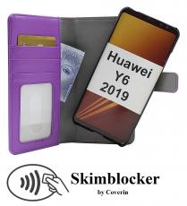 CoverinSkimblocker Magnet Wallet Huawei Y6 2019