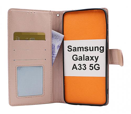 billigamobilskydd.seFlower Standcase Wallet Samsung Galaxy A33 5G (A336B)