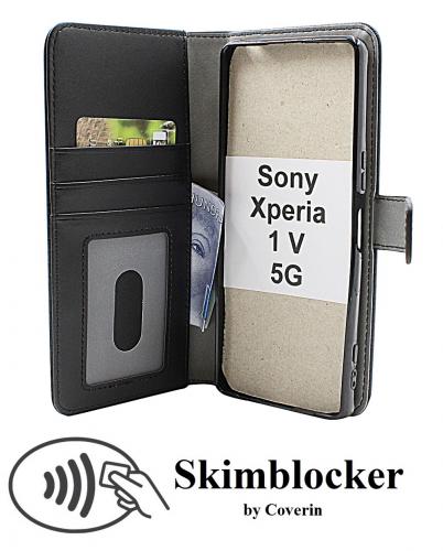 CoverinSkimblocker Magnet Wallet Sony Xperia 1 V 5G (XQ-DQ72)