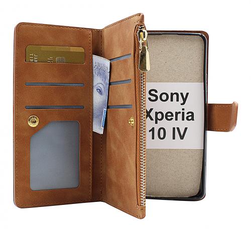 billigamobilskydd.seXL Standcase Luxury Wallet Sony Xperia 10 IV 5G (XQ-CC54)