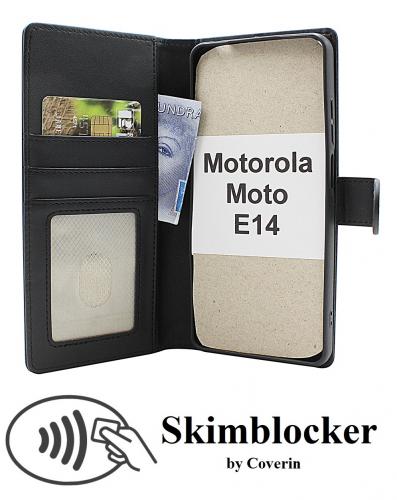 CoverinSkimblocker Motorola Moto E14 Phone Wallet