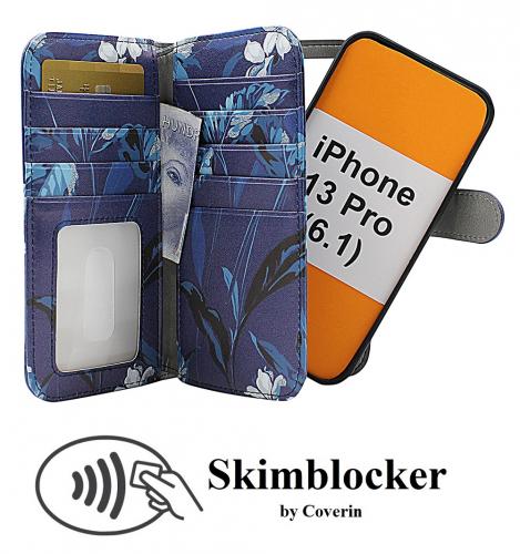 CoverinSkimblocker XL Magnet Designwallet iPhone 13 Pro (6.1)