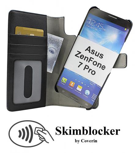 CoverinSkimblocker Magnet Wallet Asus ZenFone 7 Pro (ZS671KS)