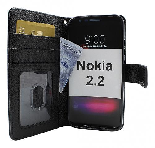 billigamobilskydd.seNew Standcase Wallet Nokia 2.2