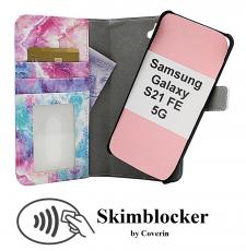 CoverIn Skimblocker Magnet Designwallet Samsung Galaxy S21 FE 5G