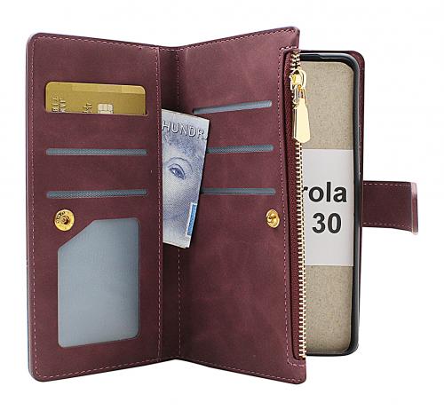 billigamobilskydd.seXL Standcase Luxury Wallet Motorola Edge 30