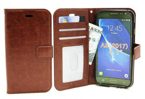 billigamobilskydd.seCrazy Horse Wallet Samsung Galaxy A3 2017 (A320F)