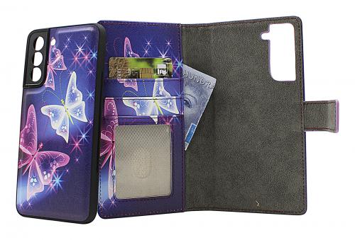 CoverinSkimblocker Samsung Galaxy S21 FE 5G Magnet Phone Wallet Design